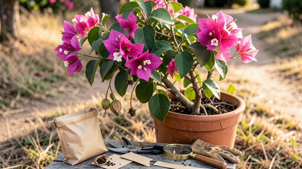 How to Collect Bougainvillea Seeds: Dried Pods and Germination Tricks