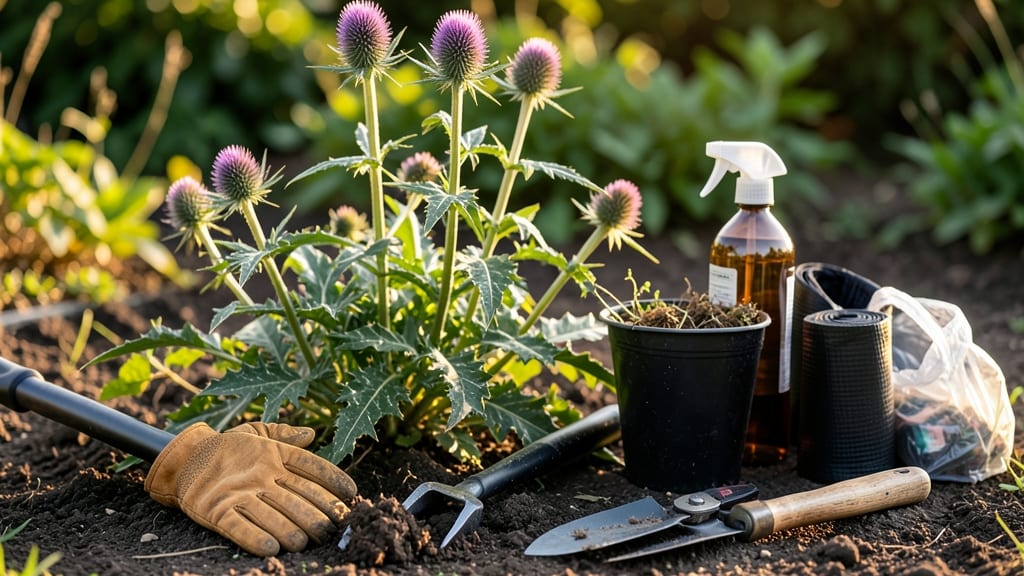 How to Get Rid of Milk Thistle: Boiling Water and Vinegar Combo That Kills Roots Instantly