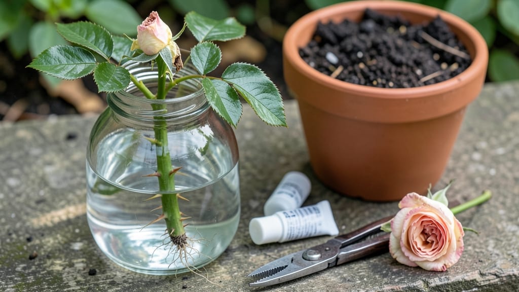 How to Grow a Rose Plant From a Rose Flower: Bloom-to-Bloom Propagation in 3 Steps