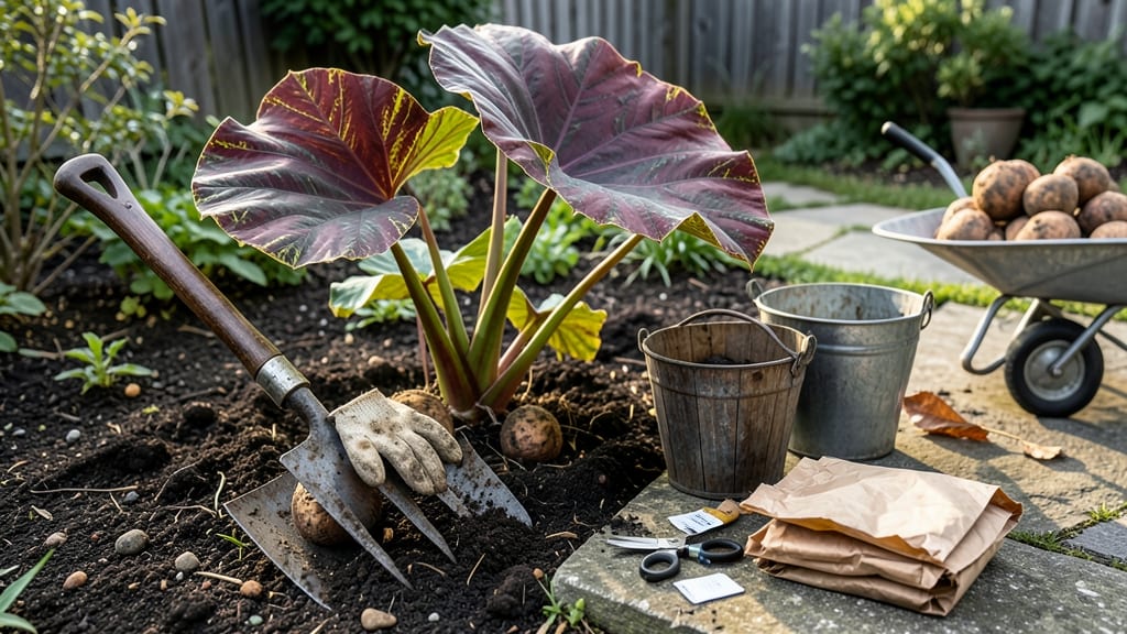 How to Dig Up Elephant Ears in Fall: Root Revival Without Regrowth Stress