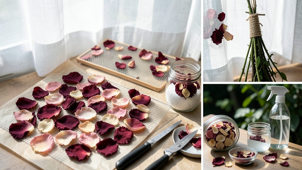 How to Dry Roses to Keep Their Color: Vibrant Petals Preserved Naturally