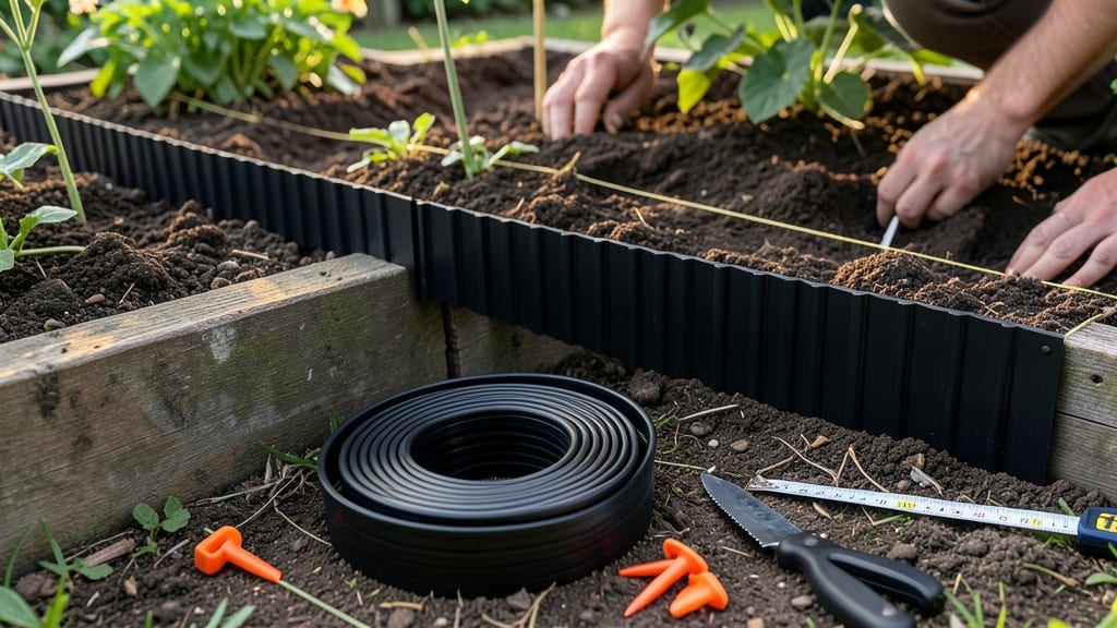 How to Install No Dig Plastic Edging: Weed-Blocking Precision in 3 Simple Steps