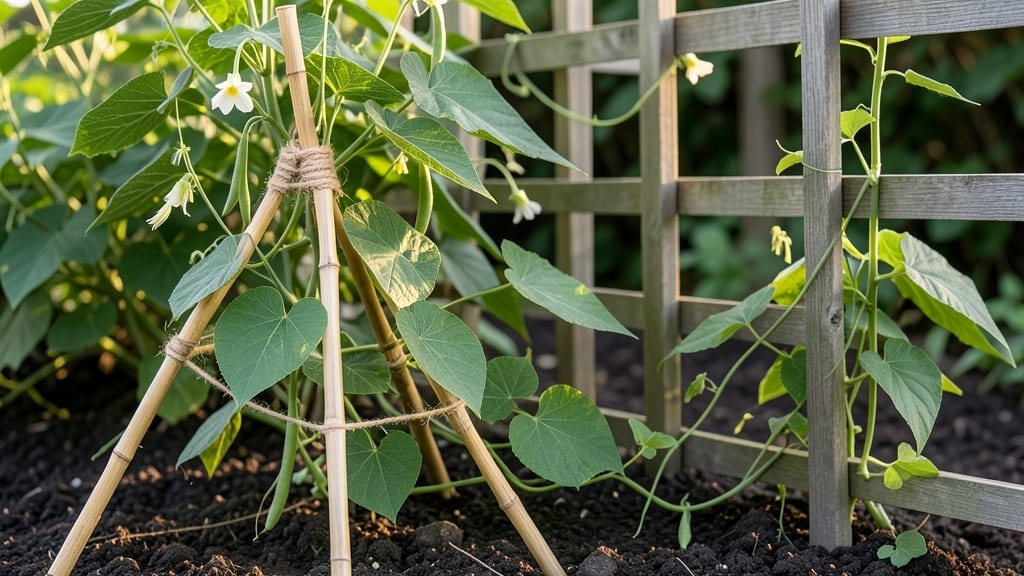 How to Make Green Bean Trellis: Vertical Space Maximizer for Bushy Harvests