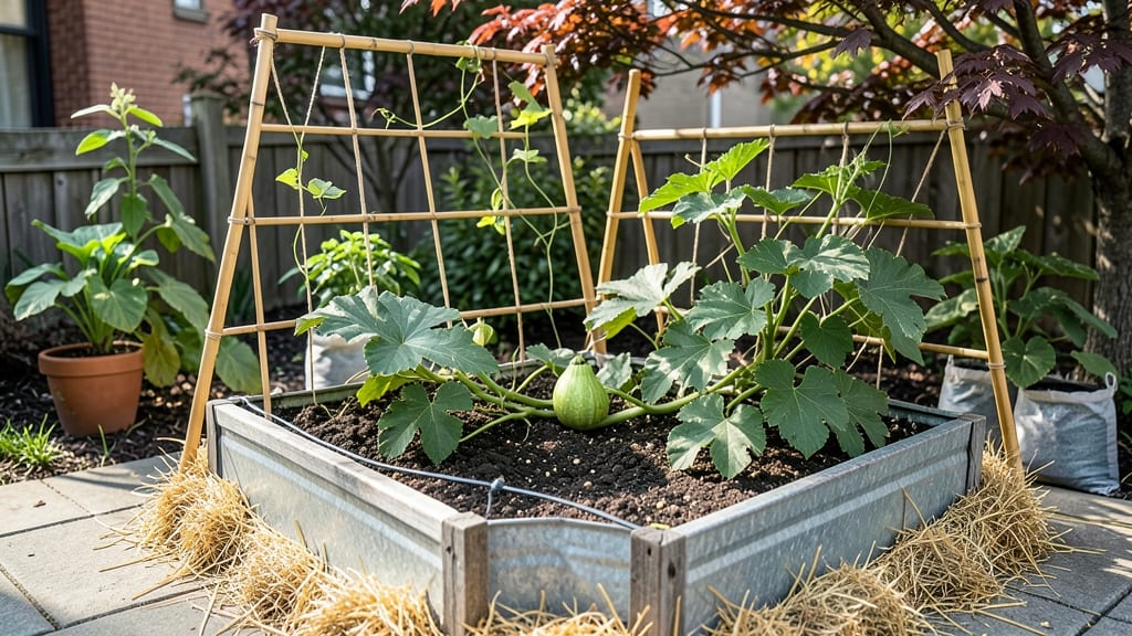 How to Grow Butternut Squash in Small Spaces: Vertical Trellis Hack for Big Harvests