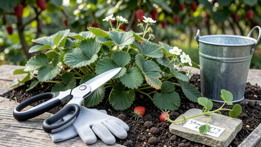 How to Cut Runners Off Strawberry Plants: No-Tool Trick for Healthy Regrowth