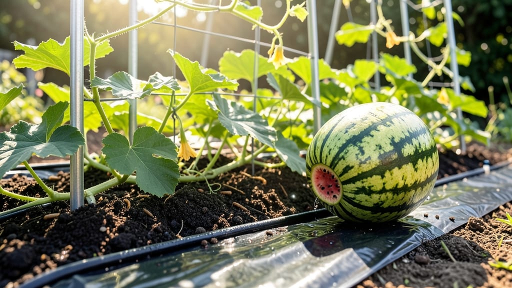 How to Grow Huge Watermelons: Vine-Strengthening Secrets for 50-Pound Fruit