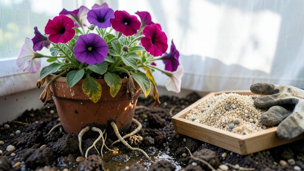 Start with well-draining soil mix