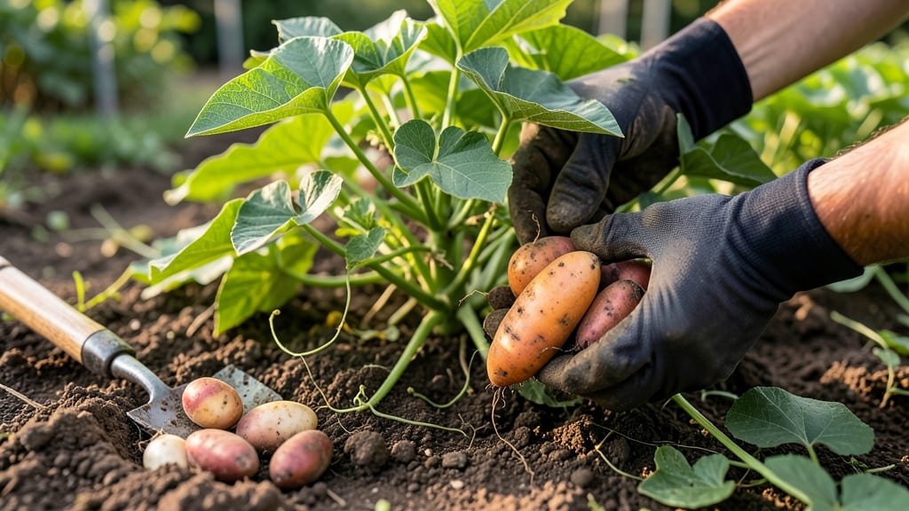 How to Know When to Pick Sweet Potatoes: Finger-Press Test for Perfect Sweetness