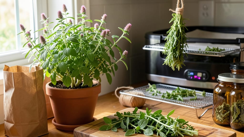 How to Dry Out Oregano Leaves: Sun-Dried Potency in Minutes