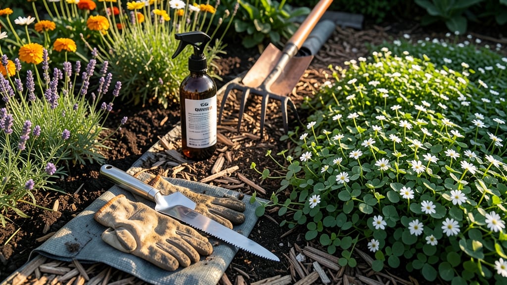 How to Get Rid of Chickweed in Flower Beds: Boiling Water & Vinegar Combo That Works in Hours