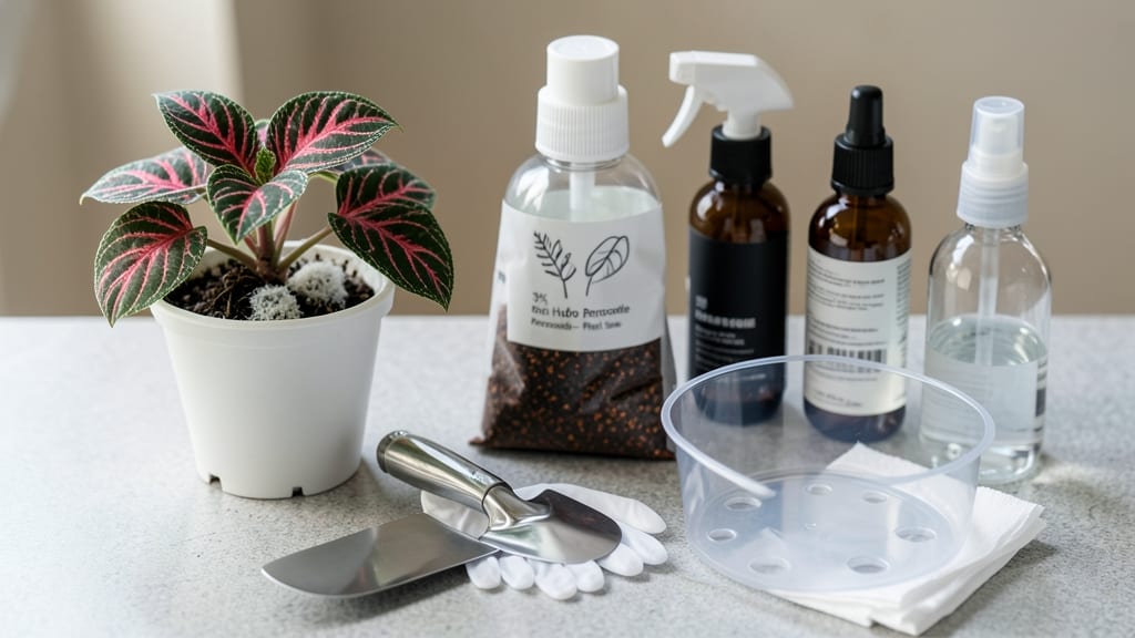 How to Get Rid of Mushrooms in Houseplants: Fungal Free Roots With Vinegar Soak