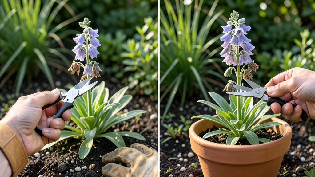 How to Deadhead Campanula: Twist-and-Pull Method for Longer Blooms