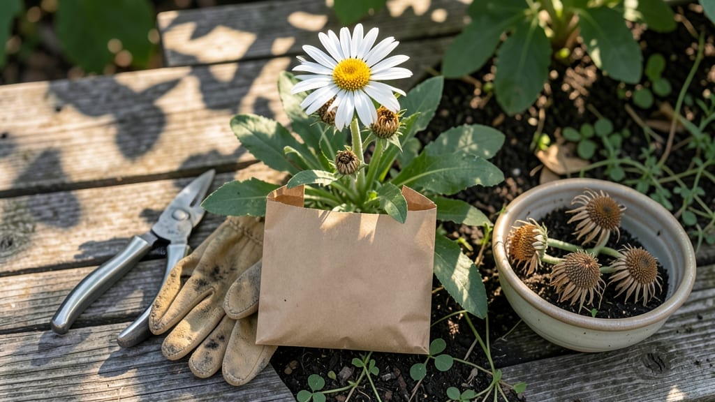How to Get Seeds From Daisies: Gentle Twist-and-Dry Technique for Fluffy Viability