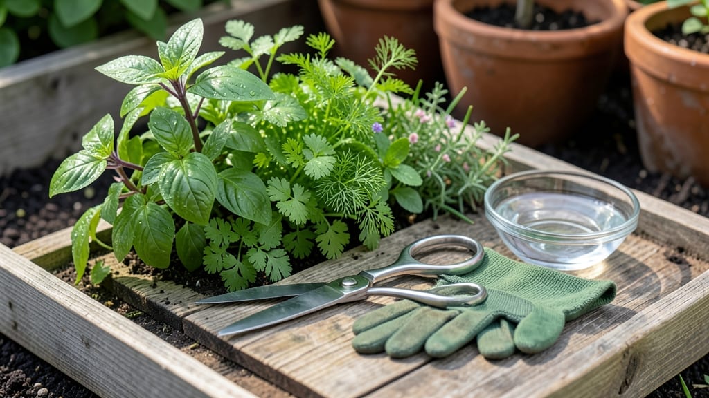 How to Pick Fresh Herbs: Vibrant Stems and Fragrant Leaves