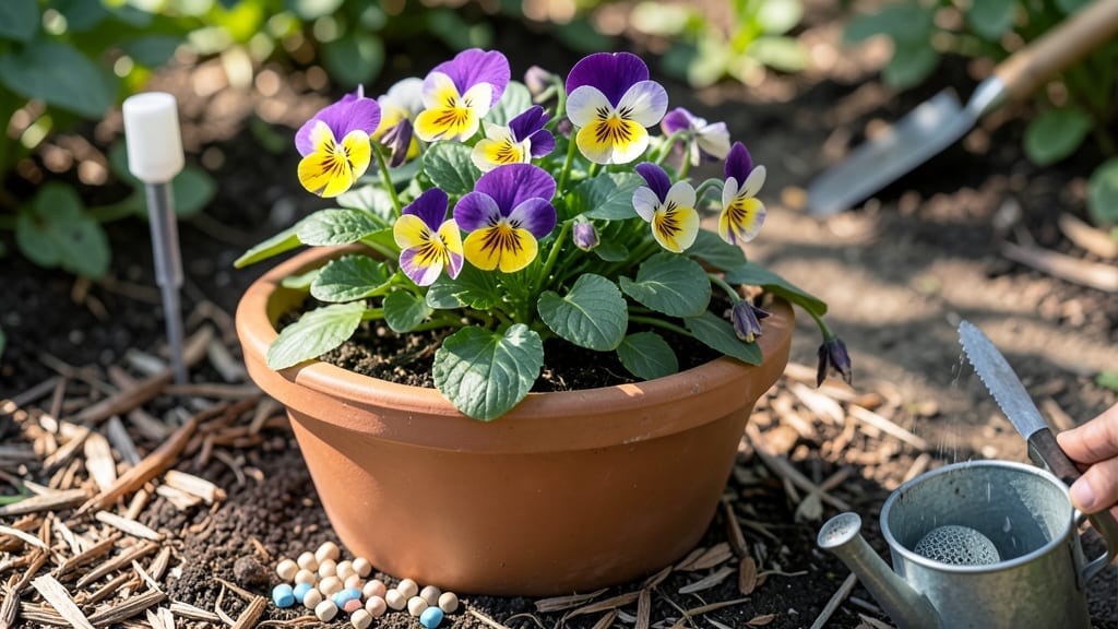 How to Keep Pansies Flowering: Deadhead Daily for Nonstop Colorful Displays