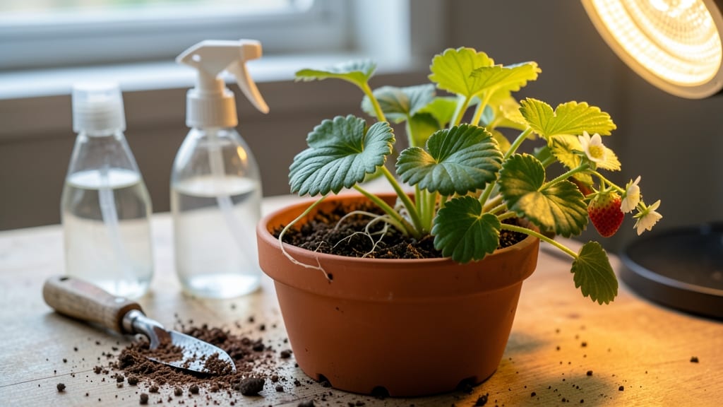 How to Grow Strawberries From a Strawberry Indoors: Year-Round Sweetness With Zero Garden Space