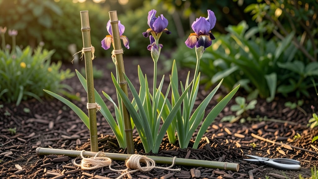 How to Keep Iris from Falling Over: Sturdy Staking Tricks for Long-Lasting Blooms