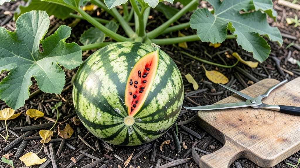 How to Know When to Pick Watermelon Off the Vine: 5 Field-Ready Tests for Sweetness