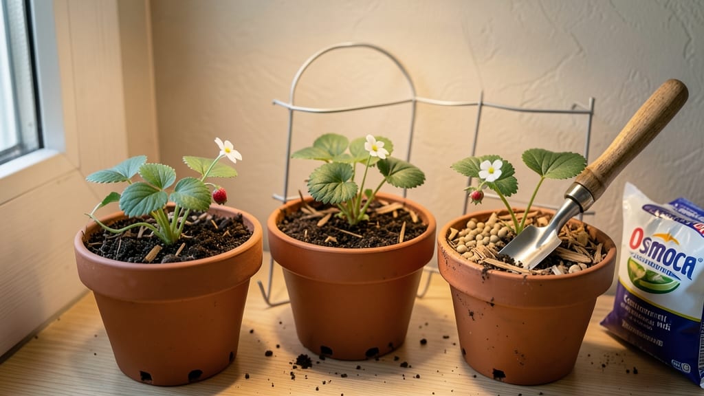 How to Grow Strawberries in Pots Indoors: Year-Round Harvest With Minimal Space