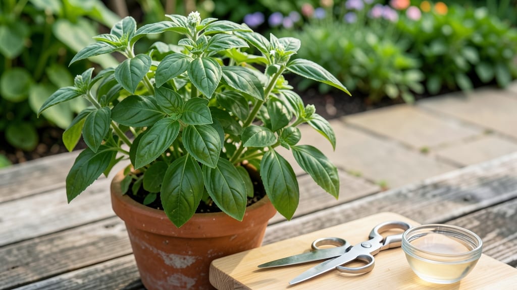 How to Cut Fresh Basil Off Plant: Pruning Secrets for Bushier Growth