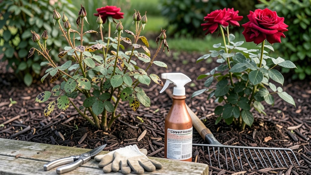 How to Get Rid of Rose Fungus: Fungicide-Free Fix With Baking Soda and Horticultural Oil