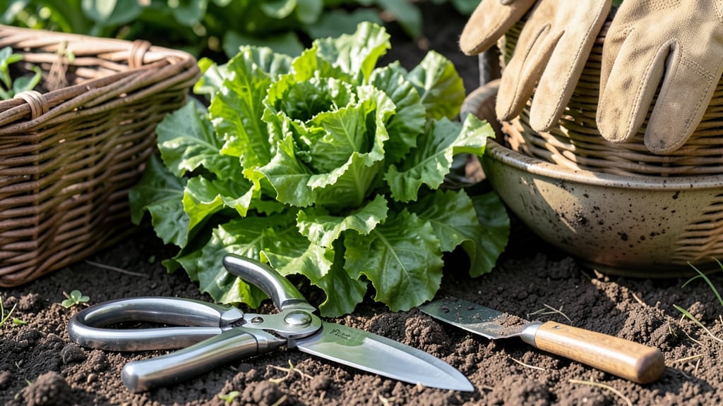 How to Harvest Salad Greens: Peak Freshness with Sharp Scissors and Morning Rituals