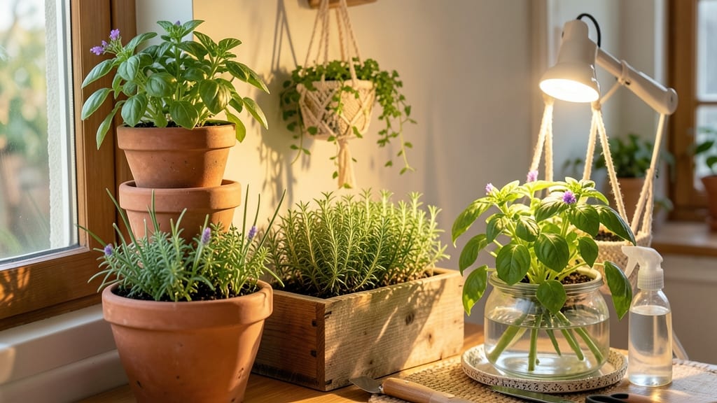 How to Have a Garden in an Apartment: Space-Saving Planters for Herbs and Greens