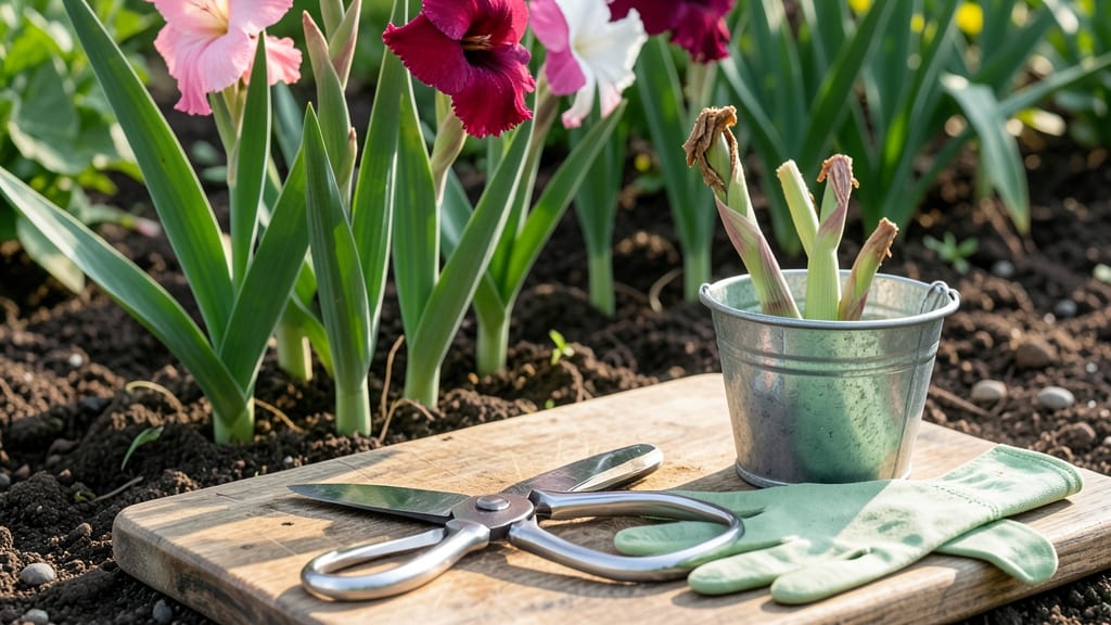 How to Deadhead Gladioli: Extend Blooming Season With Simple Snip Technique