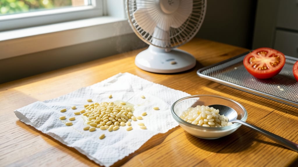 How to Dry Out Tomato Seeds: Ferment and Rinse Method for Viable Germination