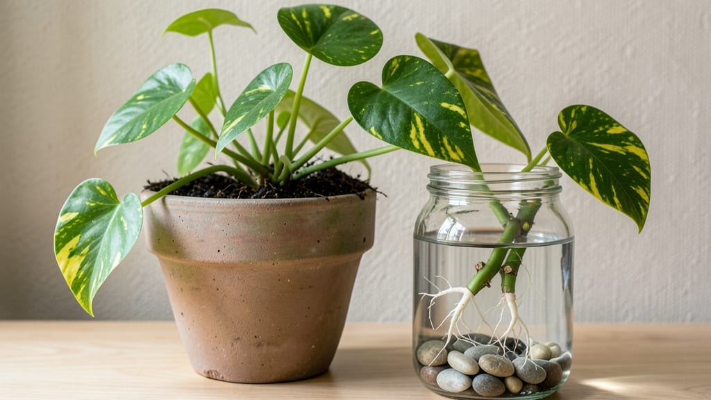 Growing Plants From Cuttings in Water: Fast Roots in Clear Containers