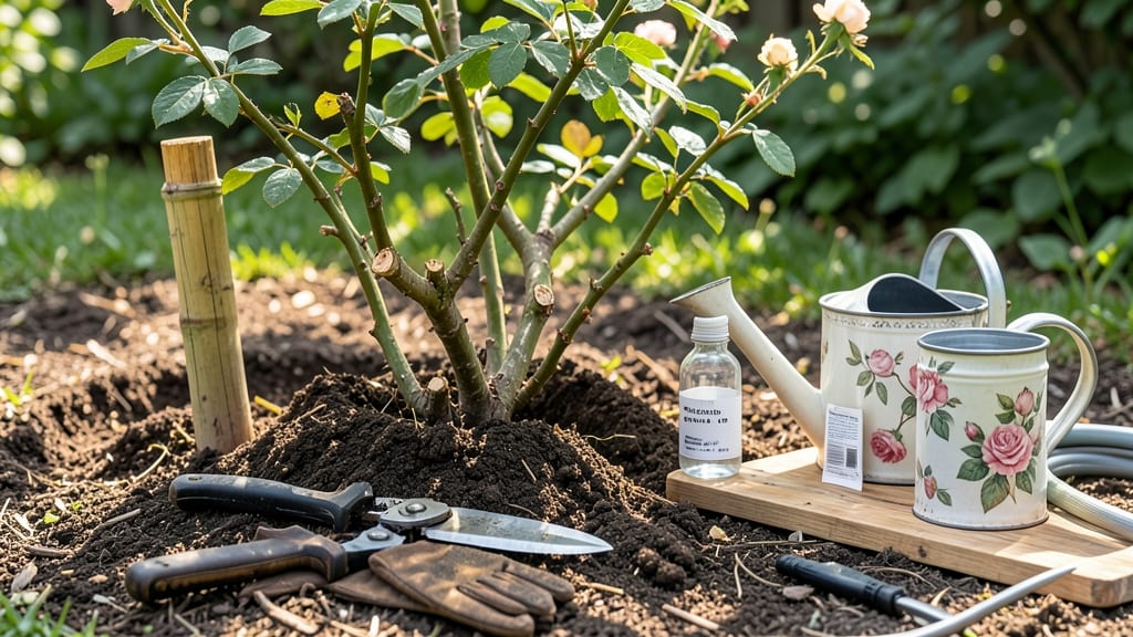 How to Cut and Replant a Rose Bush: Pruning Secrets for Stronger Blooms