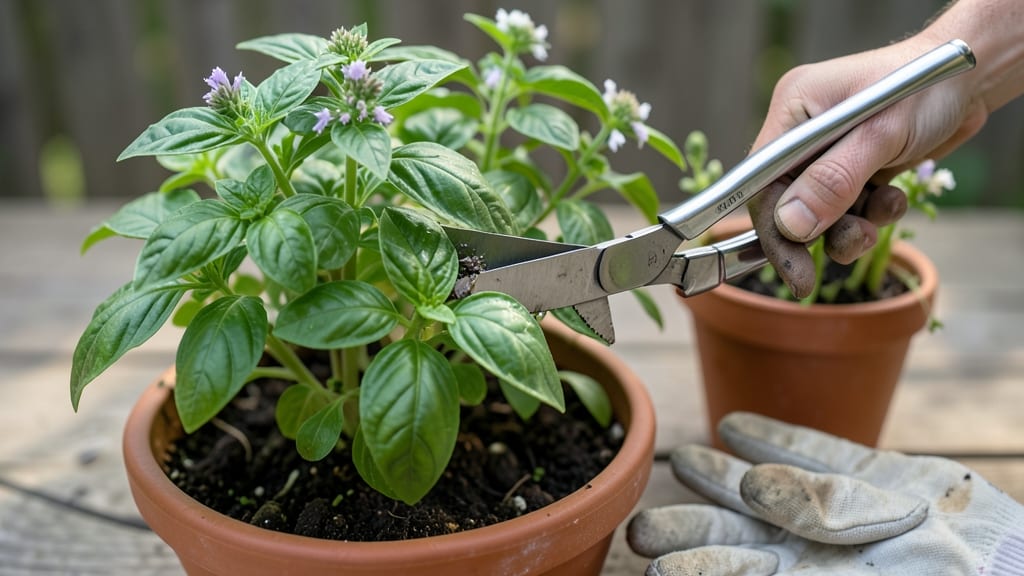 How to Get Bushy Basil: Pinch, Prune, and Propagate for Lush Leaves