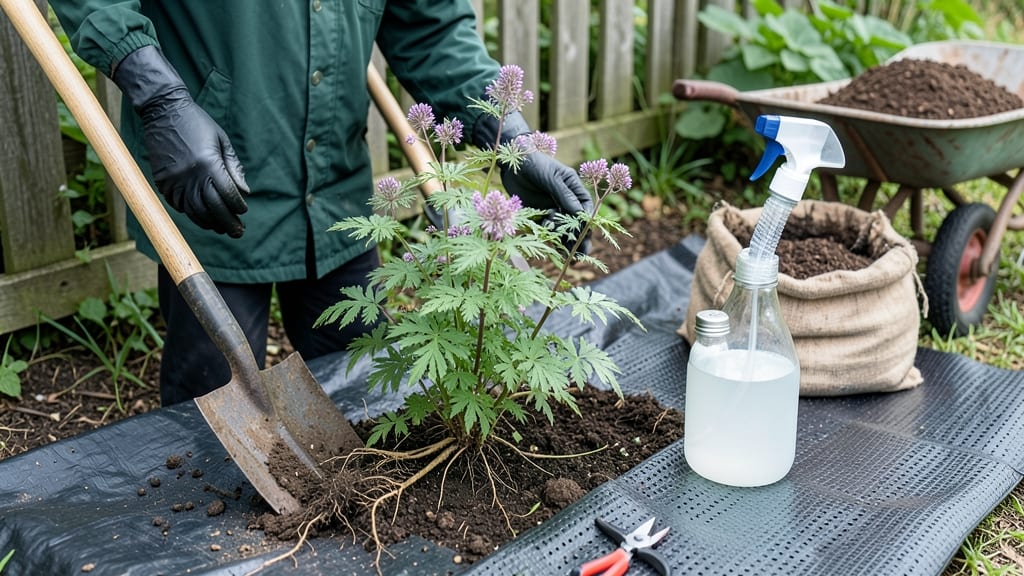 How to Get Rid of Poison Hemlock Naturally: Garden-Safe Vinegar & Salt Solution
