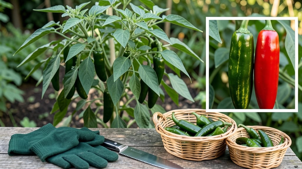How to Know When to Pick Jalapeños: 3 Color, Firmness, and Size Checks