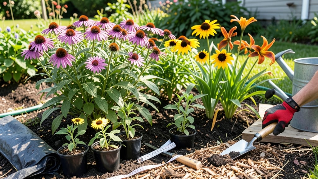 How to Create a New Flower Bed: Layered Soil Secrets for Year-Round Blooms