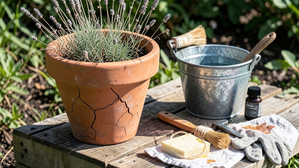 How to Make Terracotta Pots Look Old: Distressed Rustic Charm in Minutes