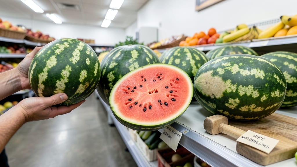 How to Pick Ripe Watermelon at Store: The Field-Tested Knock Method