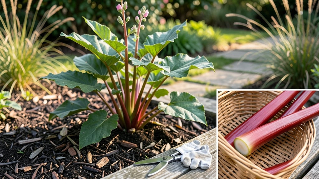 How to Know When to Pick Rhubarb: 3 Color and Texture Checks for Peak Flavor