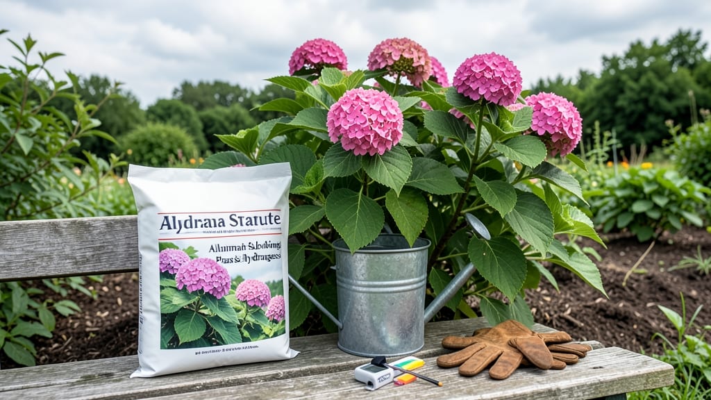 How to Change Pink Hydrangeas Blue: Aluminum Salt Secret for Vibrant Color Shift