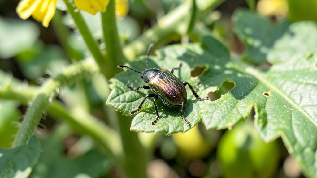 How to Get Rid of Flea Beetles on Tomato Plants: Neem Oil Barrier That Stops Chewing Fast