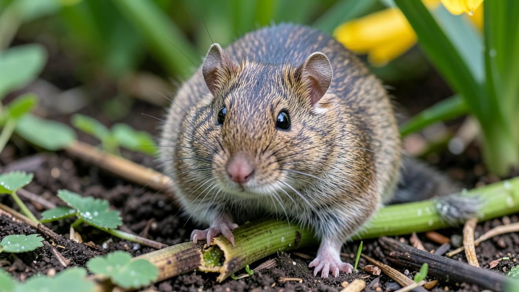 How to Keep Voles Out of Your Yard: Castor Oil Barrier That Repels for Months